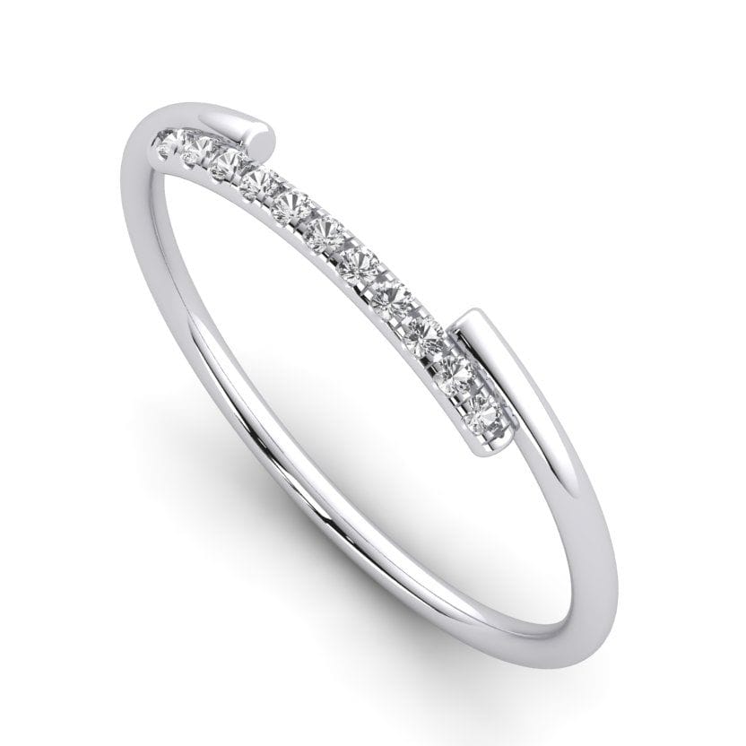 Zirconia Diamond Ring For Girls