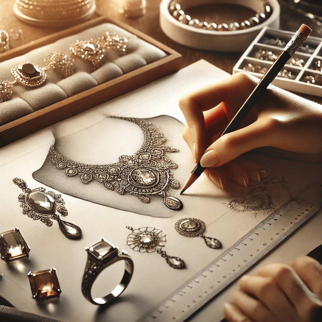 jewelry sketching