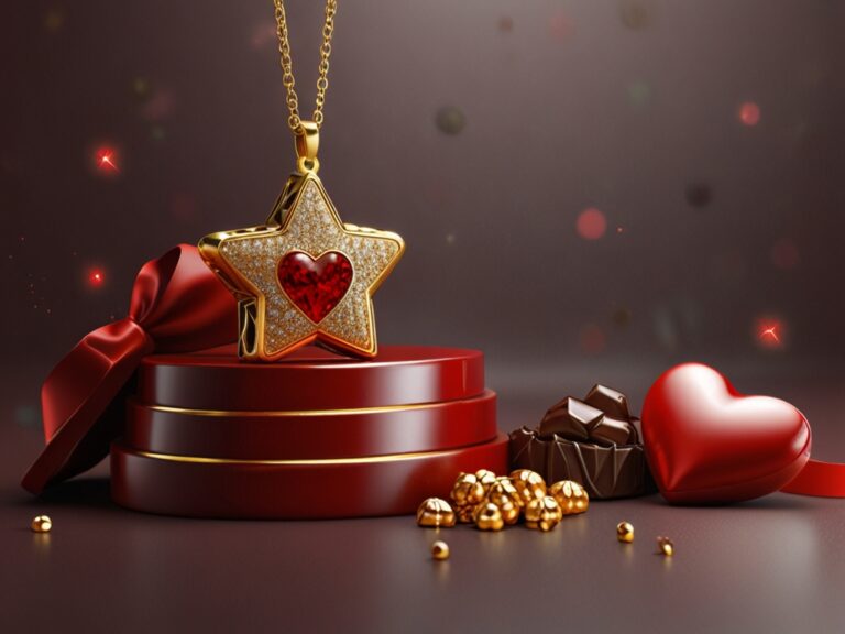 red carpet shinny star valentine shiny