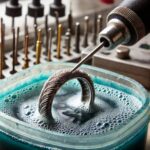 rhodium electro plating